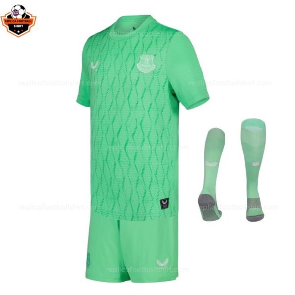 RFS Everton Goalkeeper Kid Replica Football Kit 2025_26 - with socks
