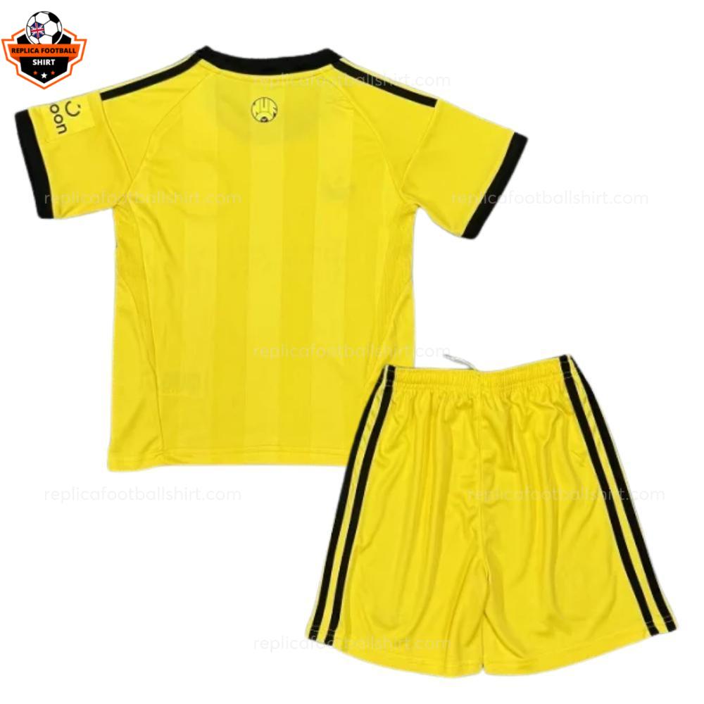 RFS Newcastle United Yellow Goalkeeper Kid kit 25_26 backview