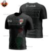 Palestine Black Men Replica Football Shirt 2024/25 overview