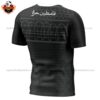 Palestine Black Men Replica Football Shirt 2024/25 backview