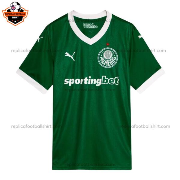 Palmeiras Home Men Replica Football Shirt 2025/26 frontview
