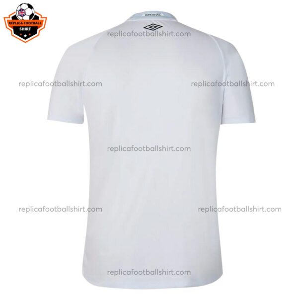 Santos FC Home Men Replica Football Shirt 2025/26 back view