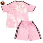 Real Madrid Special Edition Pink Kid Replica Football Kit 2025/26