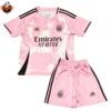 RFS Real Madrid Pink Special Edition Kid Kit 25_26 frontview