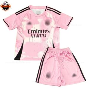 RFS Real Madrid Pink Special Edition Kid Kit 25_26 frontview
