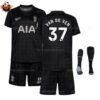 RFS Tottenham Hotspur VAN DE VEN 37 Away Kids Replica Football Kit 25_26 - with socks