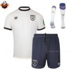 West Ham United Away Kid Replica Football Kit 2025/26
