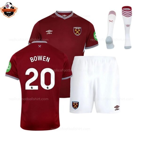 RFS West Ham BOWEN 20 Home Kids Replica Football Kit 25_26 - with socks