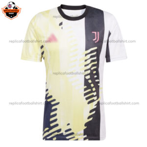 Juventus Pre Match Men Replica Football Shirt 2024/25 - Front view