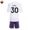 Man Utd Away Kid Replica Kit ŠEŠKO 30 - Back View