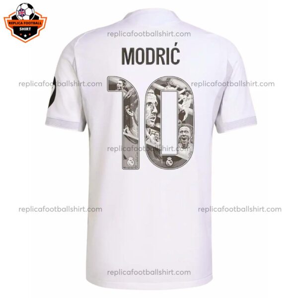 Real Madrid MODRIĆ 10 special edition Men Replica Football Shirt 2025-26 backview