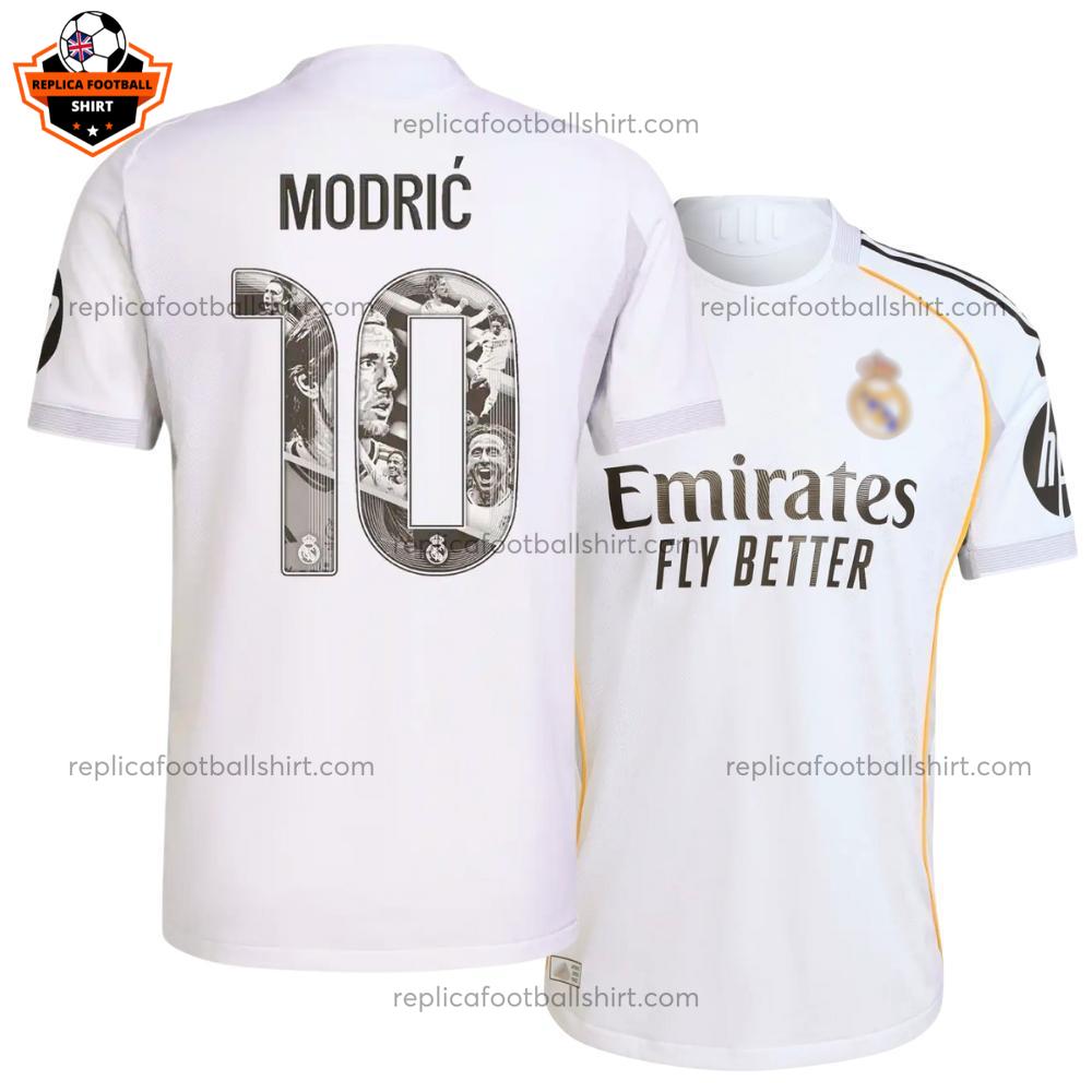 Real Madrid MODRIĆ 10 special edition Men Replica Football Shirt 2025-26 overview