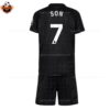 Tottenham Hotspur Away Kid Replica Football Kit 2025-26 SON 7 Printed backview
