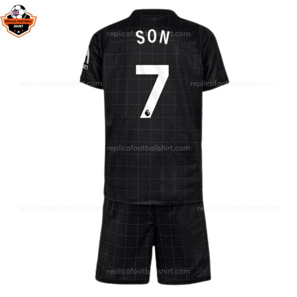 Tottenham Hotspur Away Kid Replica Football Kit 2025-26 SON 7 Printed backview