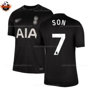 Tottenham Hotspur Away Men Replica Football Shirt 2025-26 SON 7 Printed overview