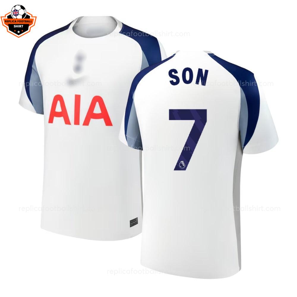 Tottenham Hotspur Home Men Replica Football Shirt 2025-26 SON 7 Printed overview