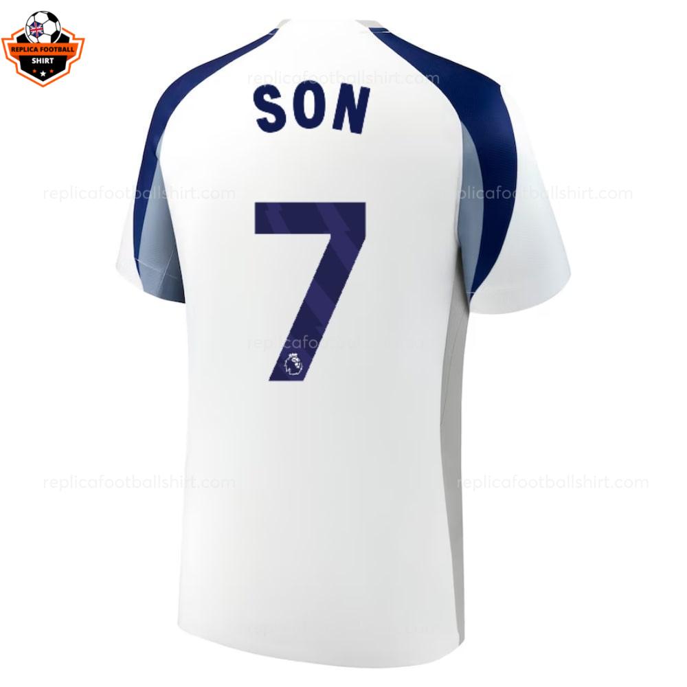 Tottenham Hotspur Home Men Replica Football Shirt 2025-26 SON 7 Printed backview