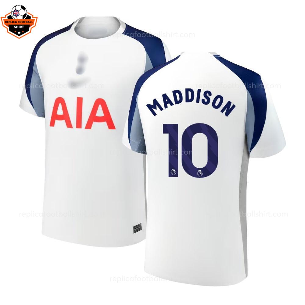 Tottenham Hotspur MADDISON 10 Home Men Replica Football Shirt 2025-26
