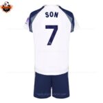 Tottenham Hotspur SON 7 Home Kid Replica Football Kit 2025/26