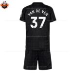 Tottenham Hotspur VAN DE VEN 37 Away Replica Football Kit 2025/26