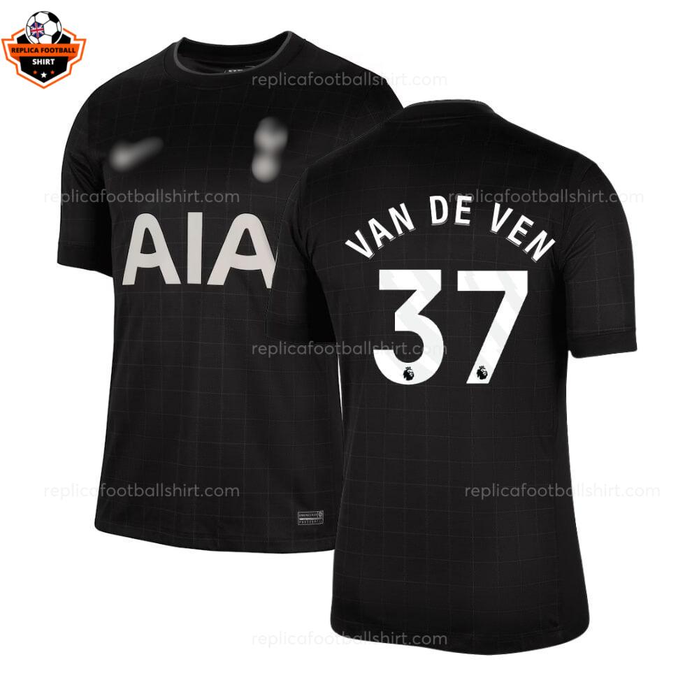 Tottenham Hotspur VAN DE VEN 37 Away Men Replica Football Shirt 2025-26 overview