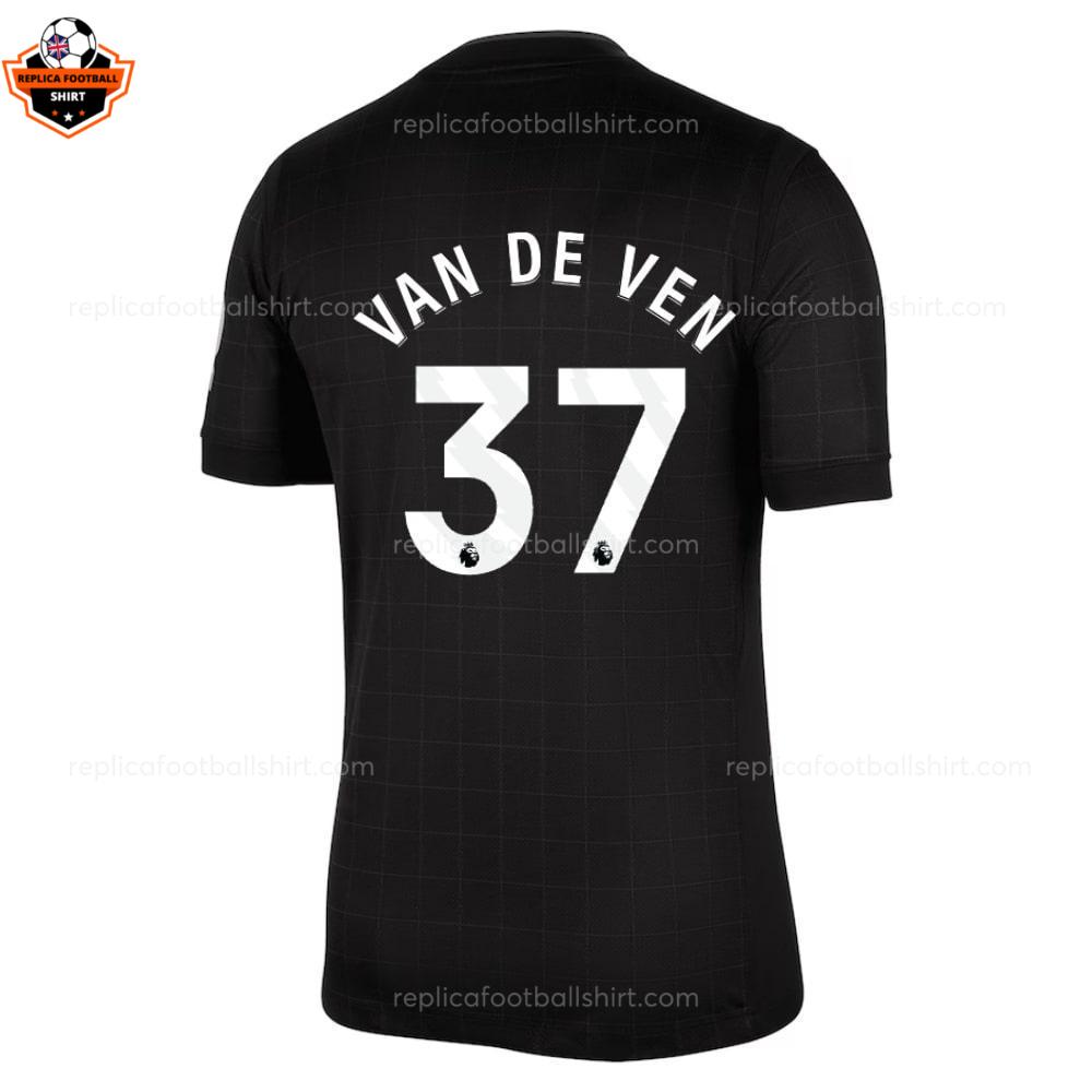 Tottenham Hotspur VAN DE VEN 37 Away Men Replica Football Shirt 2025-26 backview