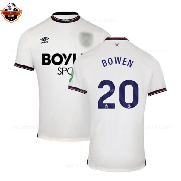 West Ham United BOWEN 20 Away Men Replica Football Shirt 2025-26 overview