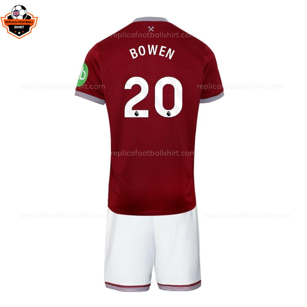 West Ham United BOWEN 20 Home Kid Replica Football Kit 2025-26 backview