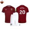 West Ham United BOWEN 20 Home Kid Replica Football Kit 2025-26 overview
