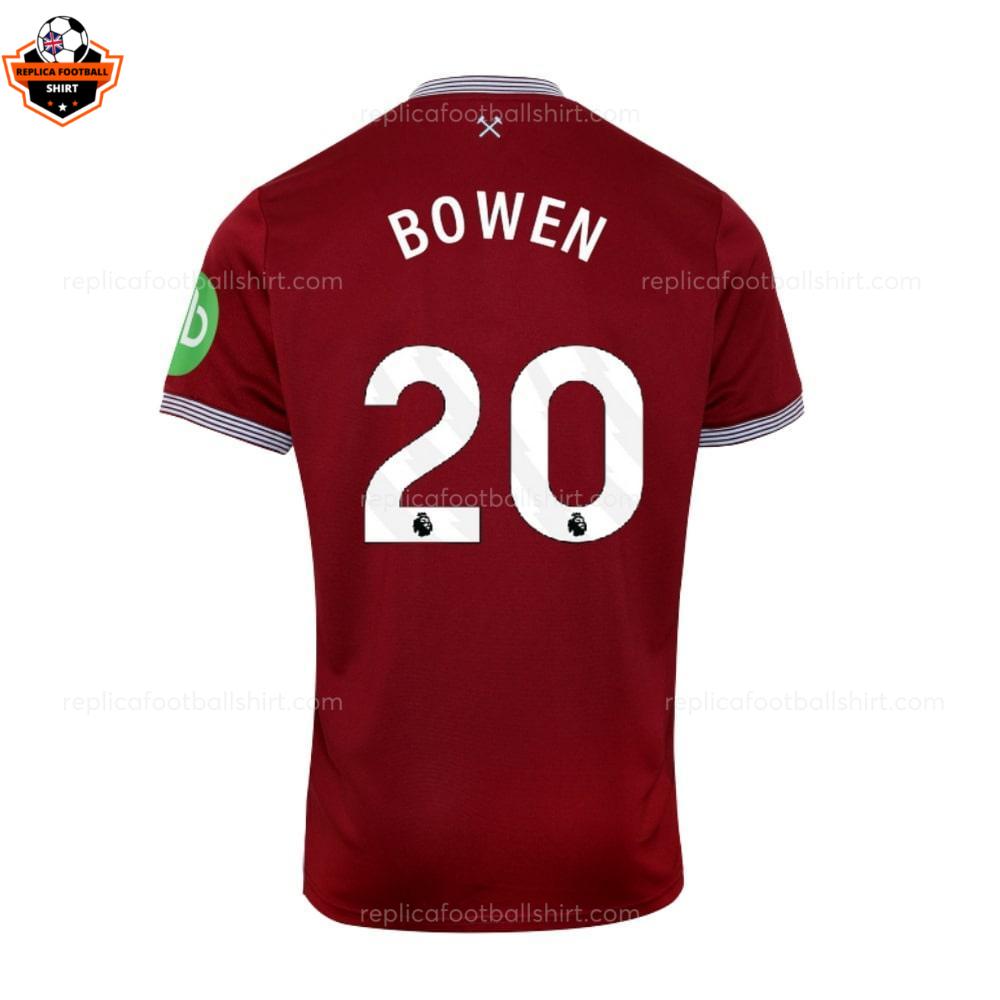 West Ham United BOWEN 20 Home Men Replica Football Shirt 2025-26 backview