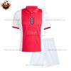Ajax 125th Anniversary Kid Replica Football Kit 2025/26 - front view