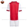 Ajax Home Kid Replica Football Kit 2025/26 - Back View