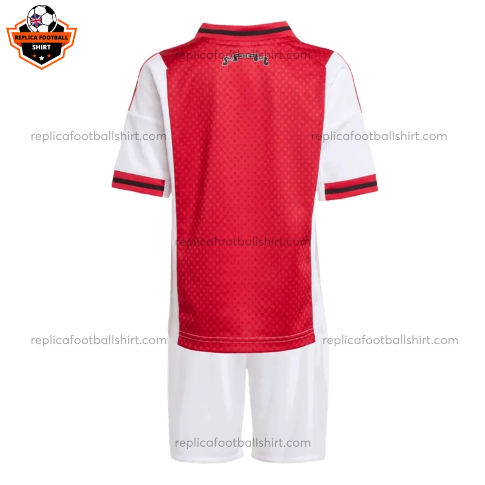 Ajax Home Kid Replica Football Kit 2025/26 - Back View
