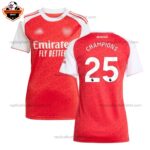Arsenal CHAMPIONS 25 Home Women Replica Football Shirt 25/26