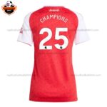 Arsenal CHAMPIONS 25 Home Women Replica Football Shirt 25/26