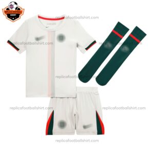 Chelsea Away Kid Replica Football Kit 202526 Front View With Socks