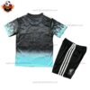 Liverpool Blue Special Edition Kid Replica Football Kit 2025/26 - Back View