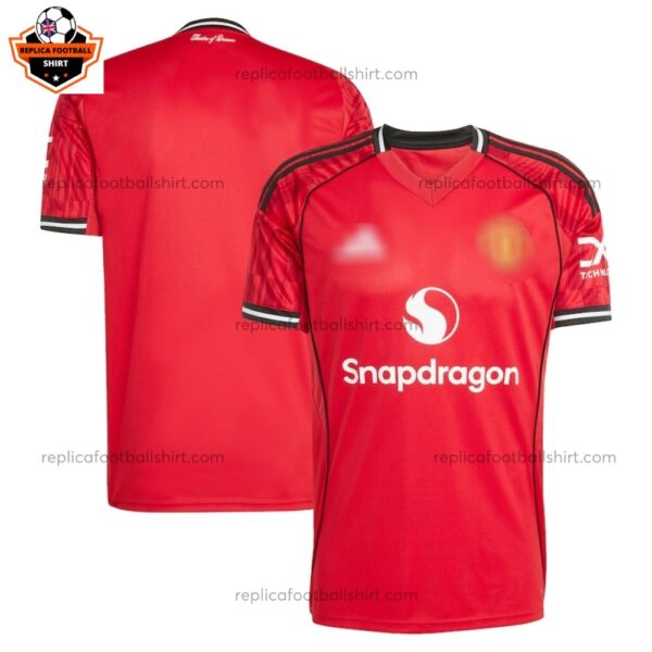 Manchester United Home Replica Shirt 25/26 - Overview