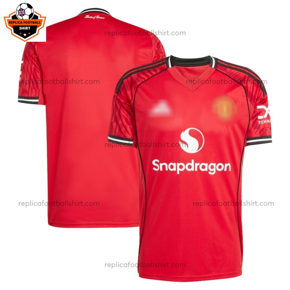 Manchester United Home Replica Shirt 25/26 - Overview