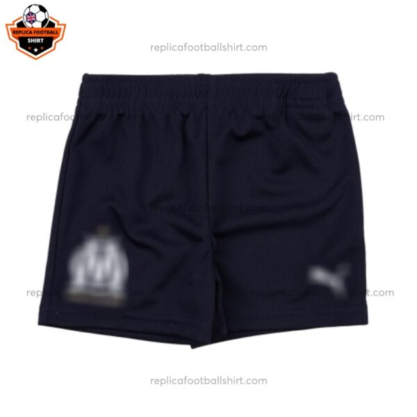 Marseille Away Kid Replica Kit 2025/26 - Front Short View