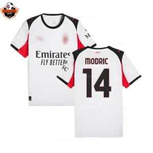 AC Milan Away Men Replica Football Shirt 2025/26 MODRIĆ 14 Printed