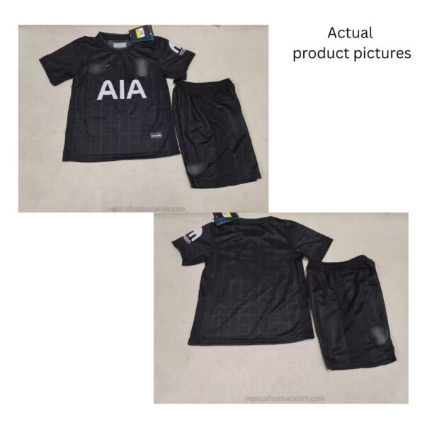 Tottenham Hotspur Away Kid Replica Football Kit 2025-26 Actual View