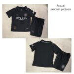 Manchester City Away Kid Replica Football Kit 25/26 CHERKI 10 Printed