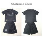 Manchester City Away Kid Replica Football Kit 25/26 CHERKI 10 Printed