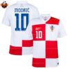 Croatia Home Men Replica Football Shirt 2024 MODRIĆ 10 Printed overview