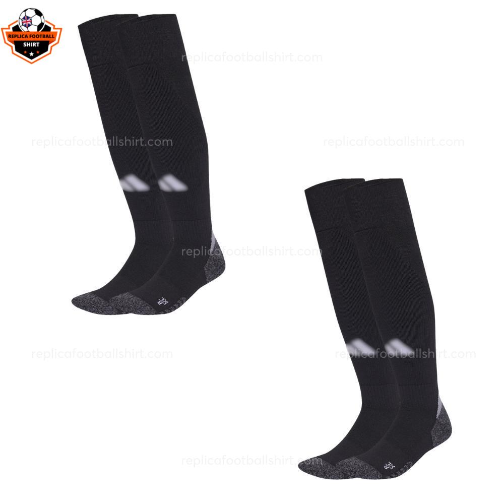 Football Socks Combo 2 – Black (2 Pairs)
