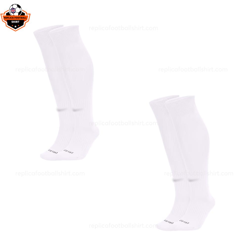 Football Socks Combo 3 – White (2 Pairs)