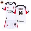 RFS AC Milan MODRIC 14 Away 25 26 Kids Football Kit
