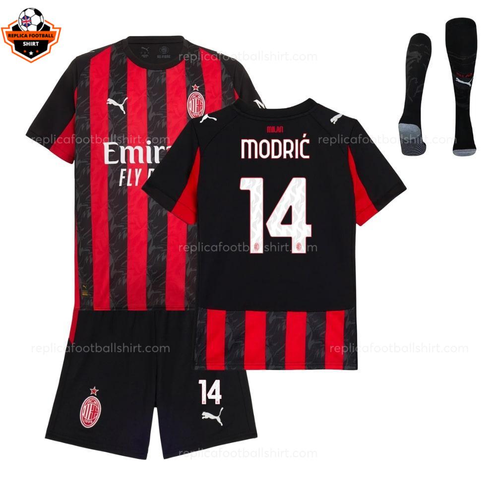 RFS AC Milan MODRIC 14 Home Kids Kit 2025_26 (With Socks)