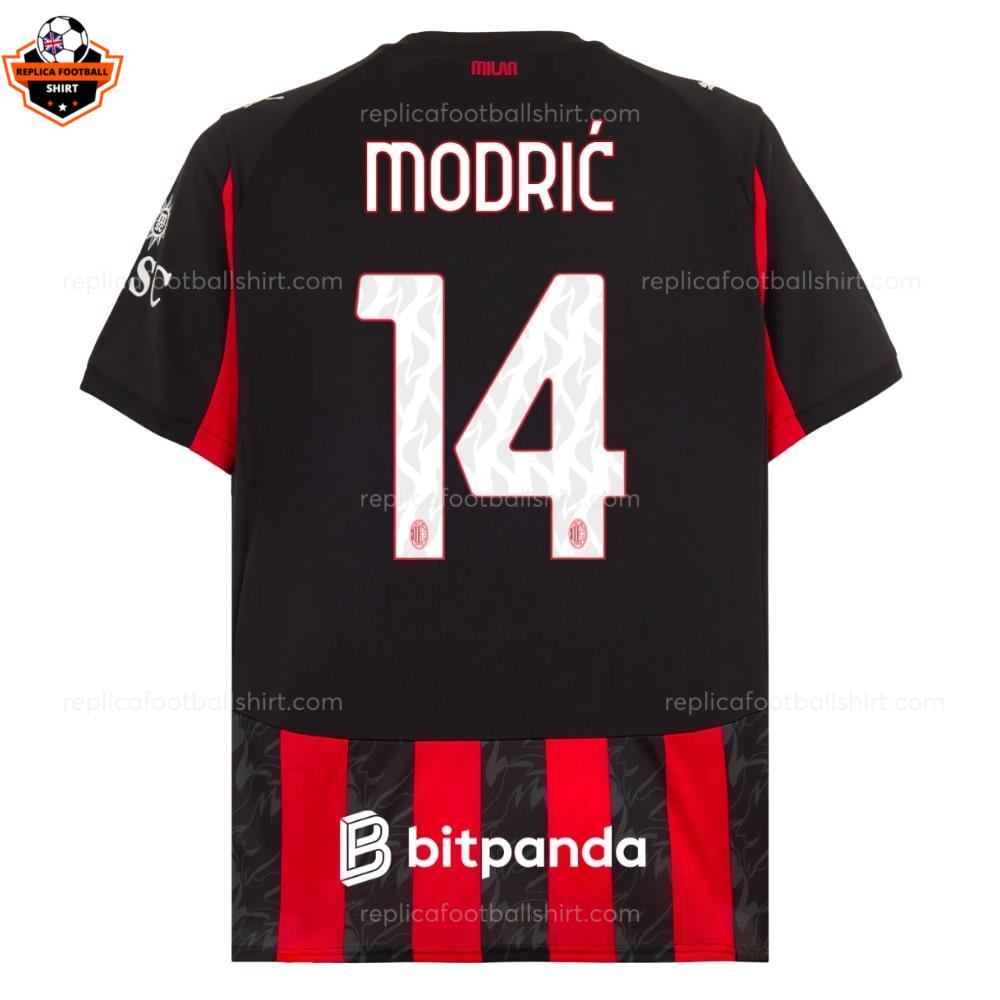RFS AC Milan Modric 14 Home Men Shirt 2025_26 Rafa Leao 10 backview